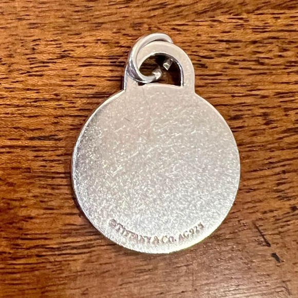 Tiffany and co large circle charm - Picture 1 of 4